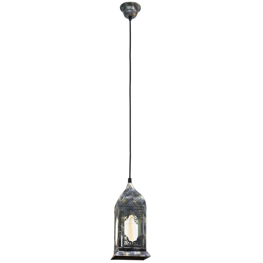 Lanterns Hanging Lamp In Silver For Your Living Room Vintage