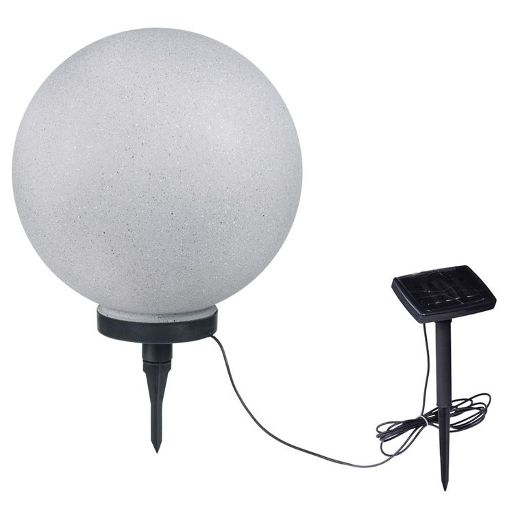 LED Solarleuchte, Steinoptik, Durchmesser 30 cm LED Solarleuchte, Steinoptik, Durchmesser 30 cm