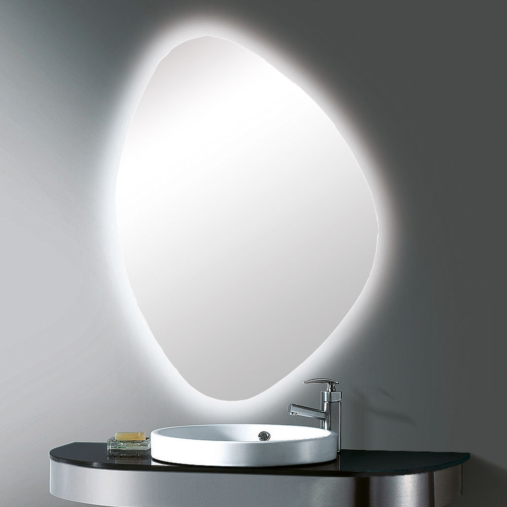 Wand LED Schmink Kosmetik Spiegel Touch-Schalter Tageslicht Badezimmer