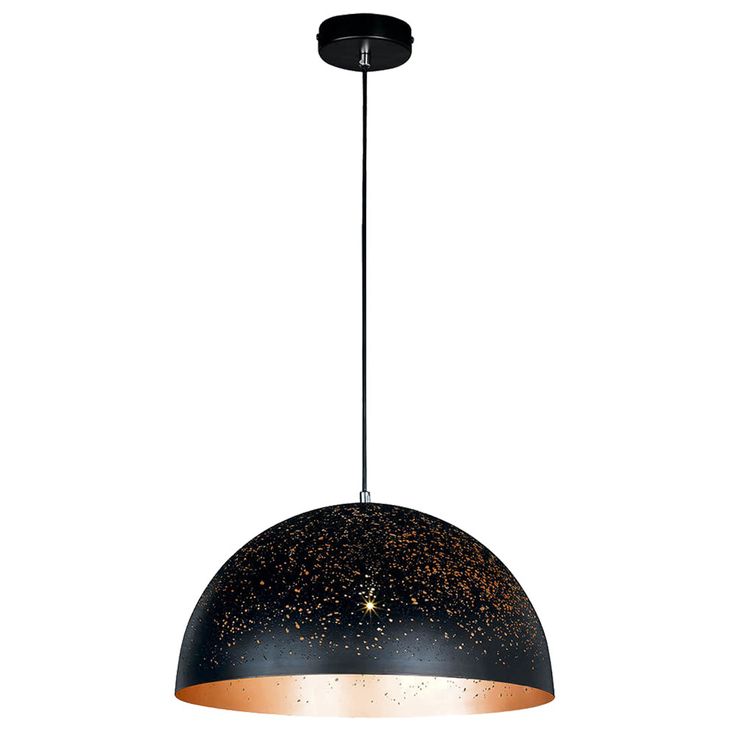Pendelleuchte, schwarz, Durchmesser 40 cm, TORRE Pendelleuchte, schwarz, Durchmesser 40 cm, TORRE
