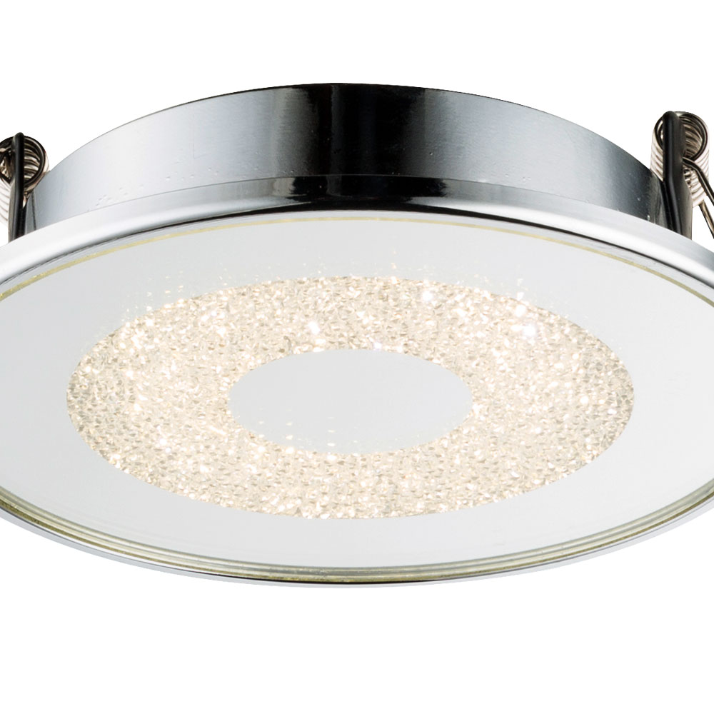 3er Set LED Design Einbau Strahler Kristall Schlaf Zimmer 3er Set LED Design Einbau Strahler Kristall Schlaf Zimmer