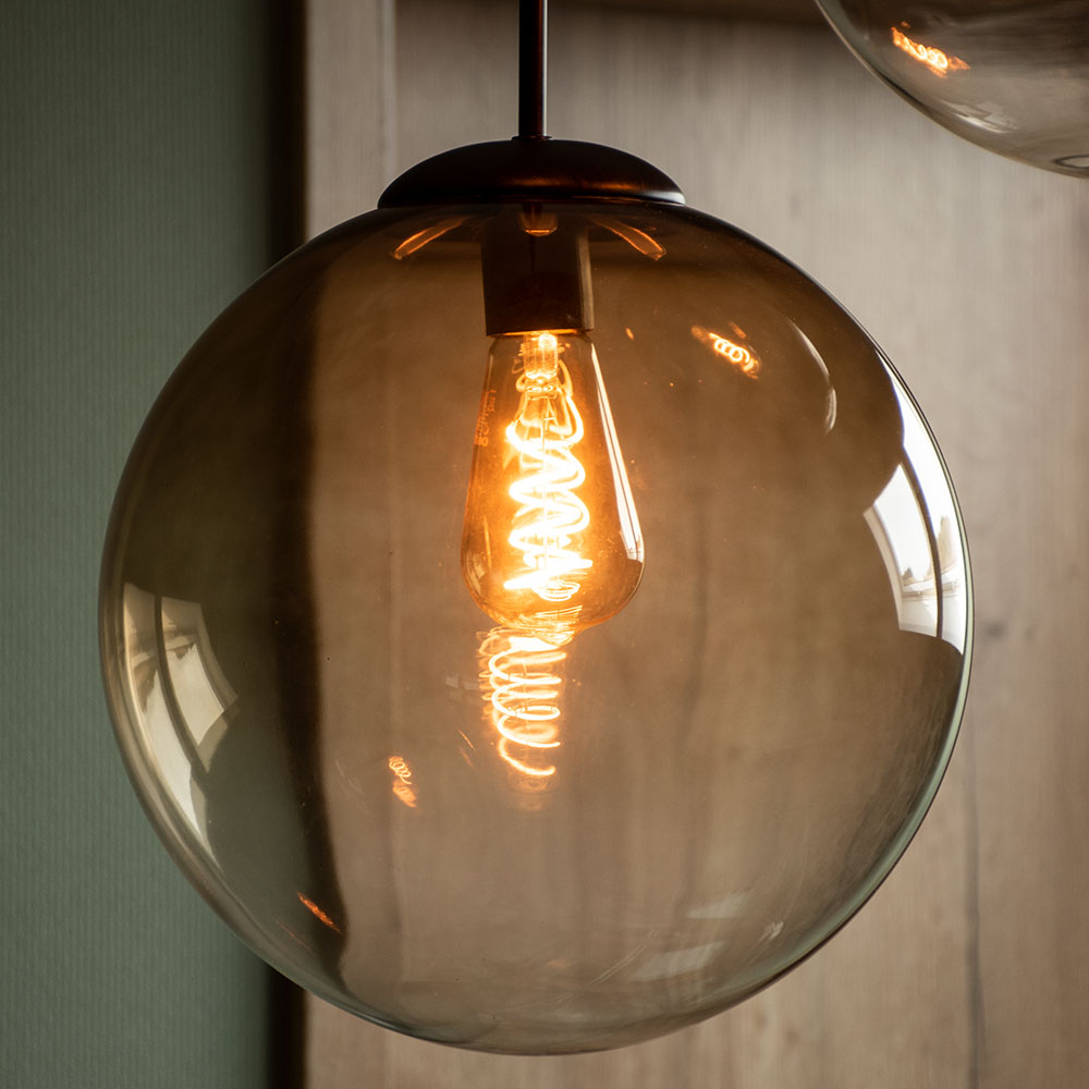 Hänge Lampen Glas braun Ess Wohn Schlaf Zimmer Beleuchtung 20 cm Pendel Leuchten Hänge Lampen Glas braun Ess Wohn Schlaf Zimmer Beleuchtung 20 cm Pendel Leuchten