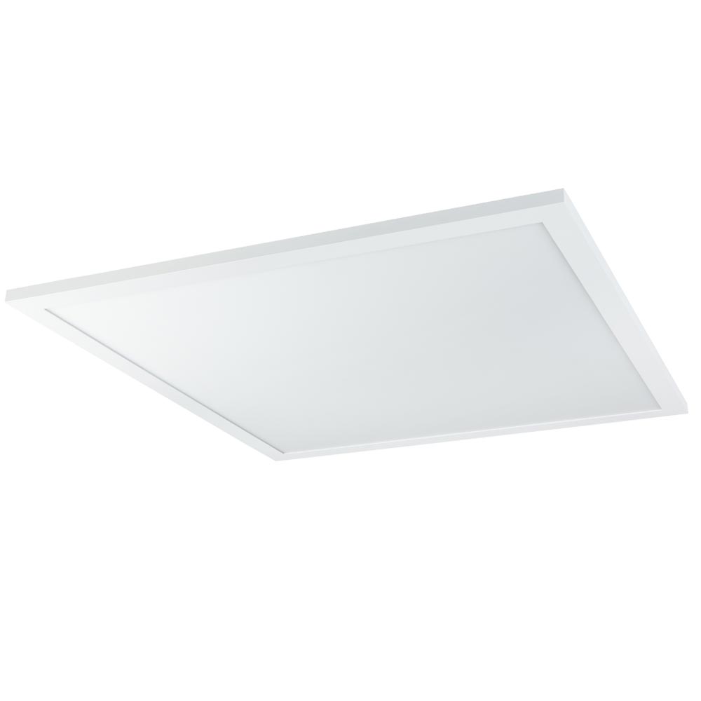 Éclairage à LED à encastrer blanc avec ampoule 400 lm 3 000 K blanc chaud Ø 60  mm carré plastique IP44 - HORNBACH