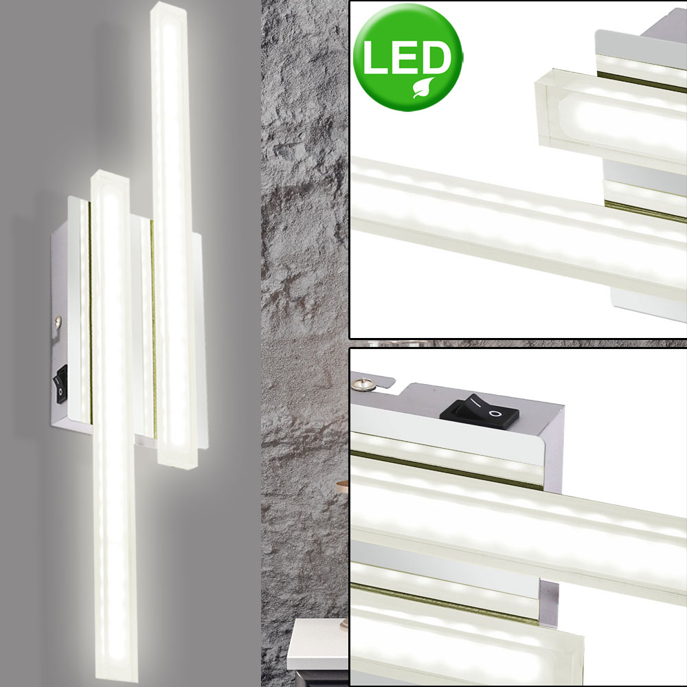 LED Luxus Wand Leuchte Gäste Schlaf Zimmer Beleuchtung Stab Design