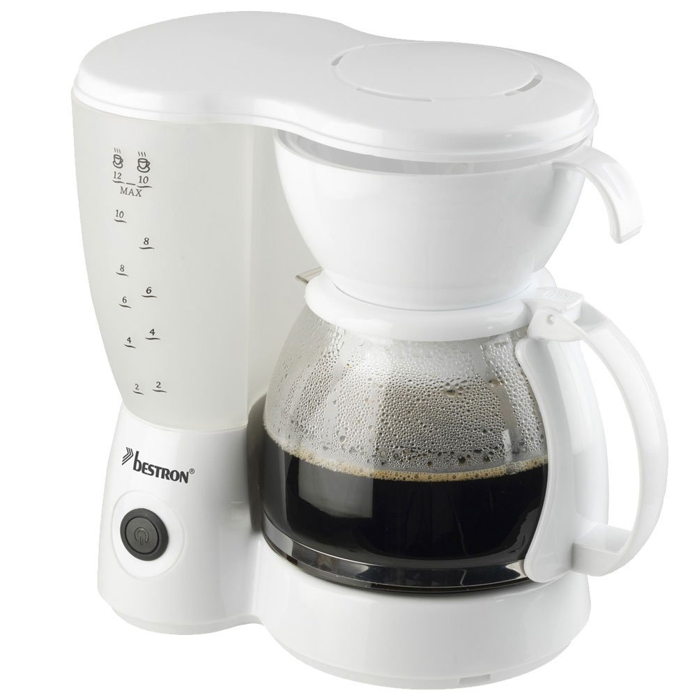 4er Frühstücks Set Kaffee Maschine Wasser Eier Kocher Toaster weiß Küchen Geräte