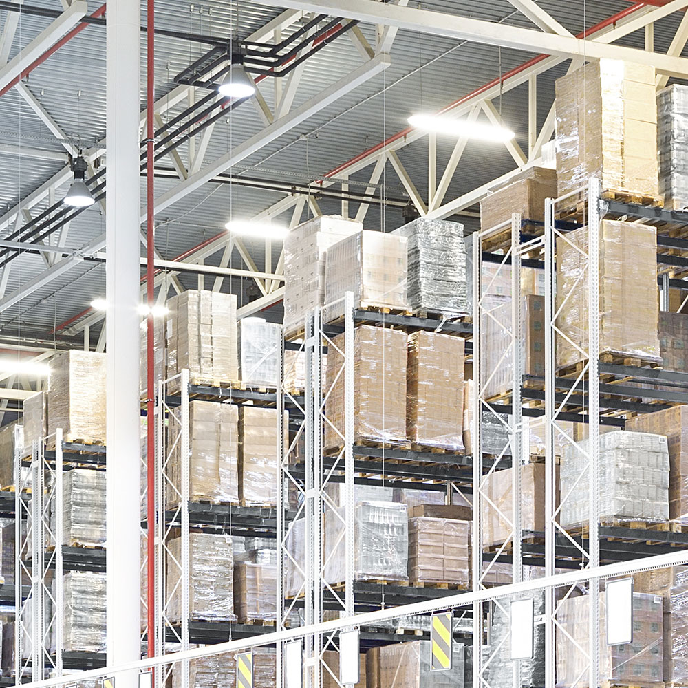 10x LED Lampen Decken Außen Wannen Leuchten Garagen Tageslicht