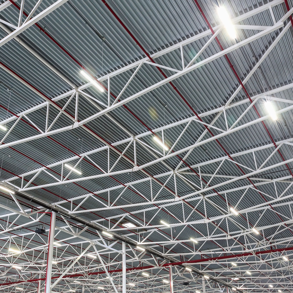 10x LED Lampen Decken Außen Wannen Leuchten Garagen Tageslicht