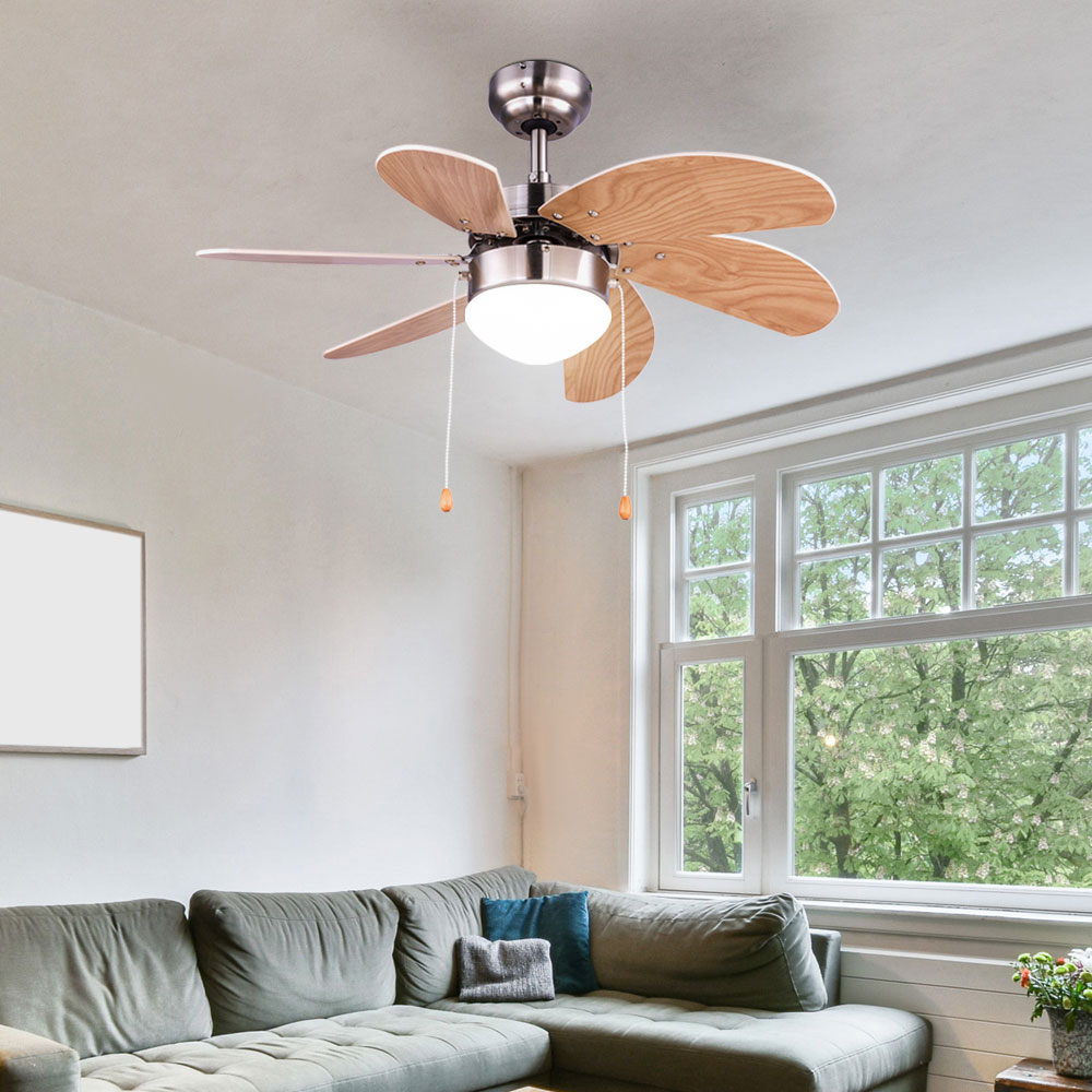 Ceiling Fan With Rgb Led Color Changer