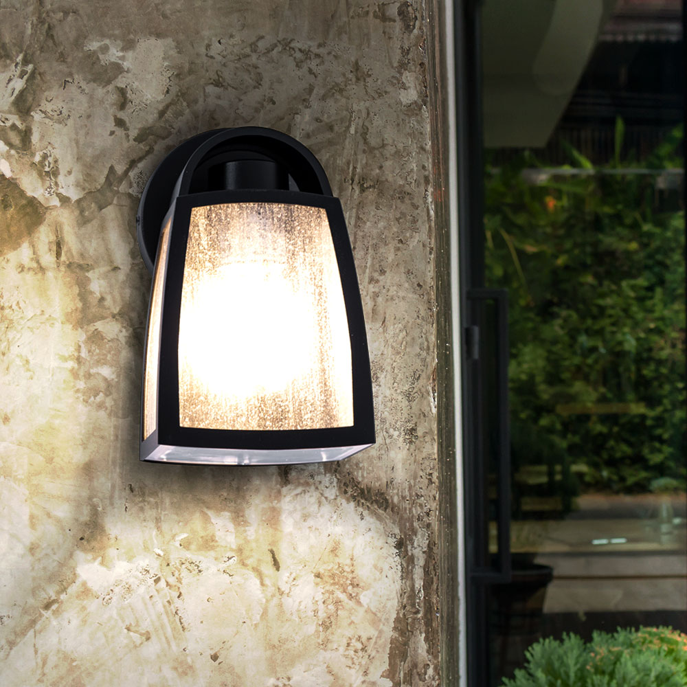 Lampada Da Parete Retro In Legno | Applique Vintage Con Paralume Regolabile | Attacco E27 - Foto 6