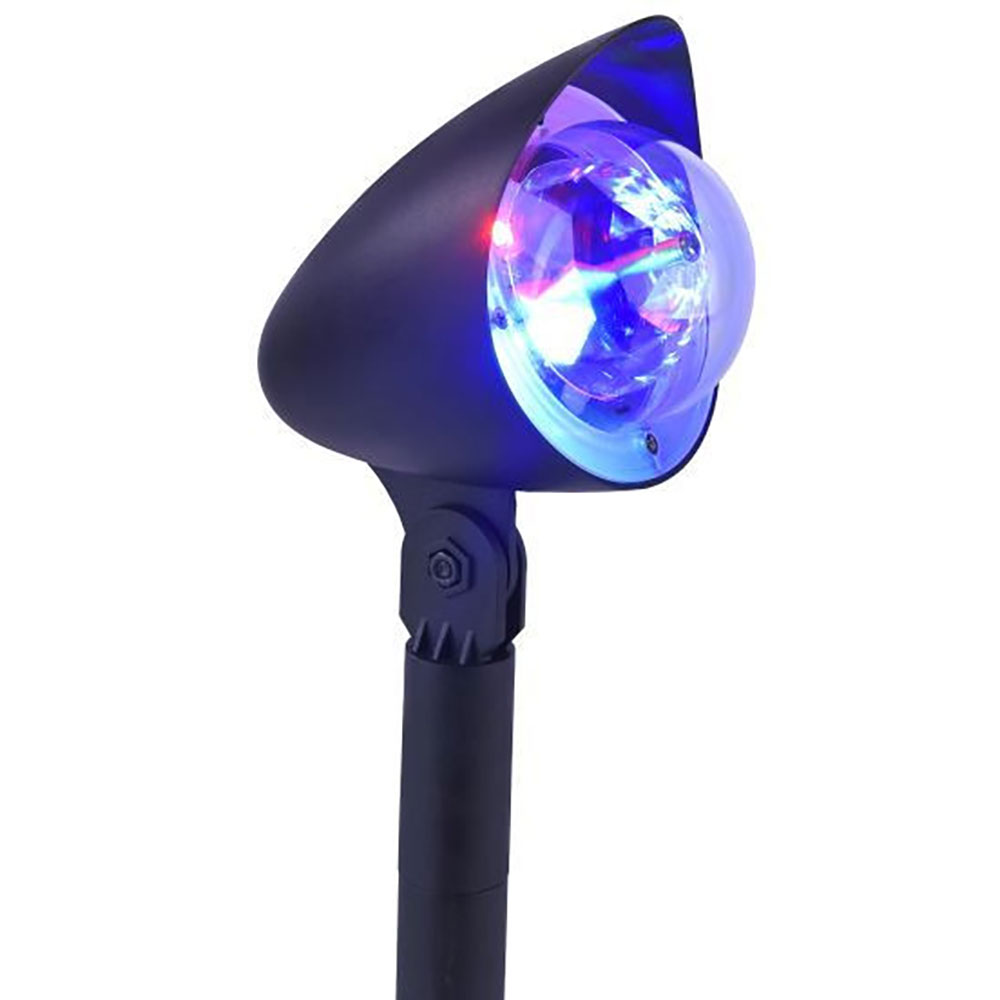 3er Set RGB LED Steck Leuchten Garten Erdspieß Lampen Deko