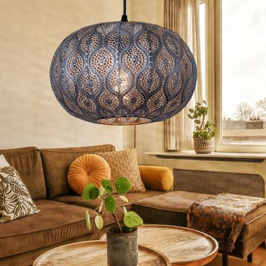 Lampada a sospensione con design a sfera, 30 cm, SOLERA