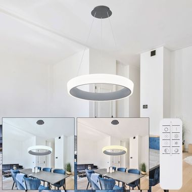 Lampada a sospensione a LED, lampada a sospensione, telecomando incluso