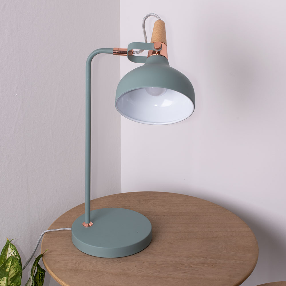 Nacht Tisch Leuchte beweglich Schlaf Zimmer Beleuchtung Retro Lampe