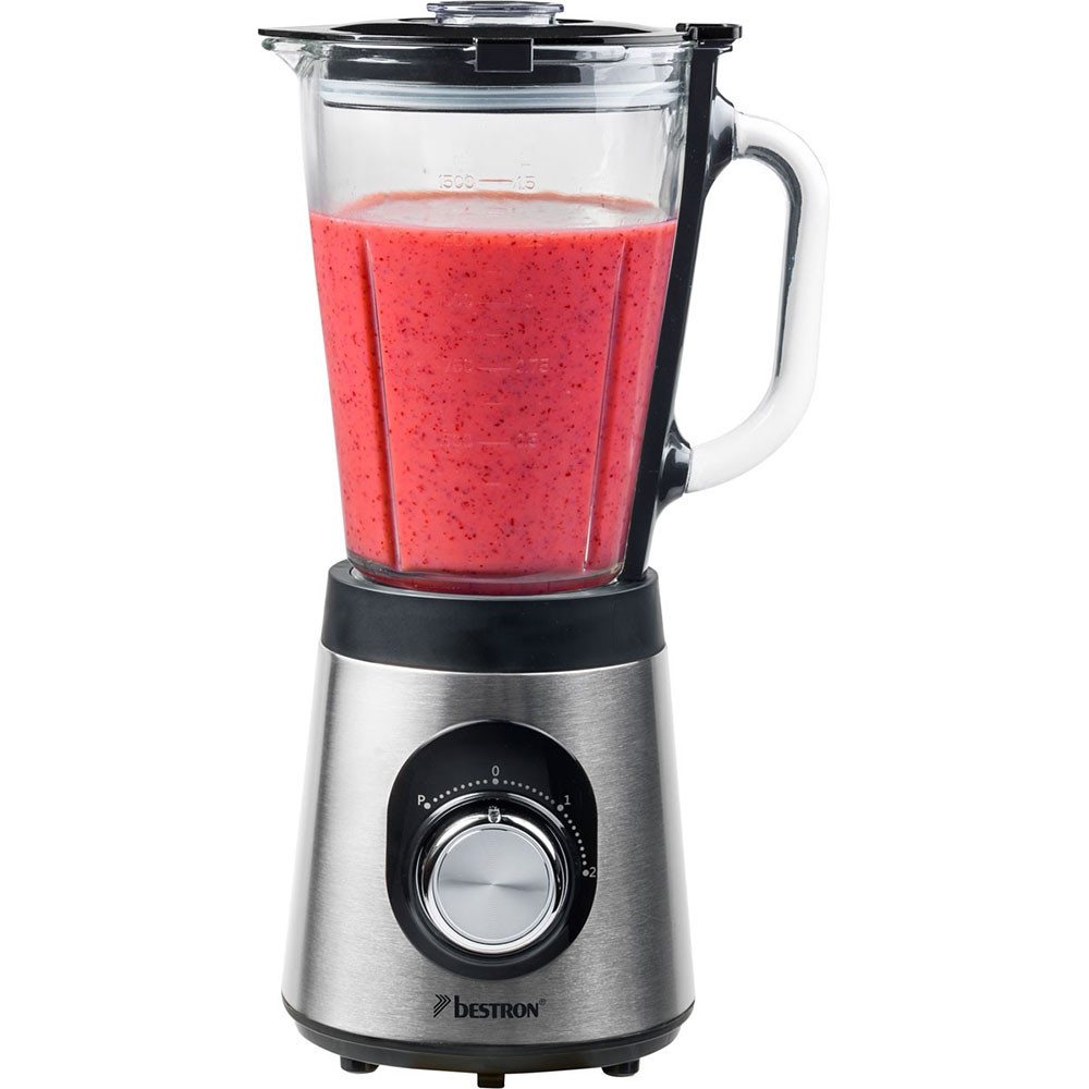 1,5 L Stand Mixer Edelstahl Glas Becher 3 Stufen Smoothie