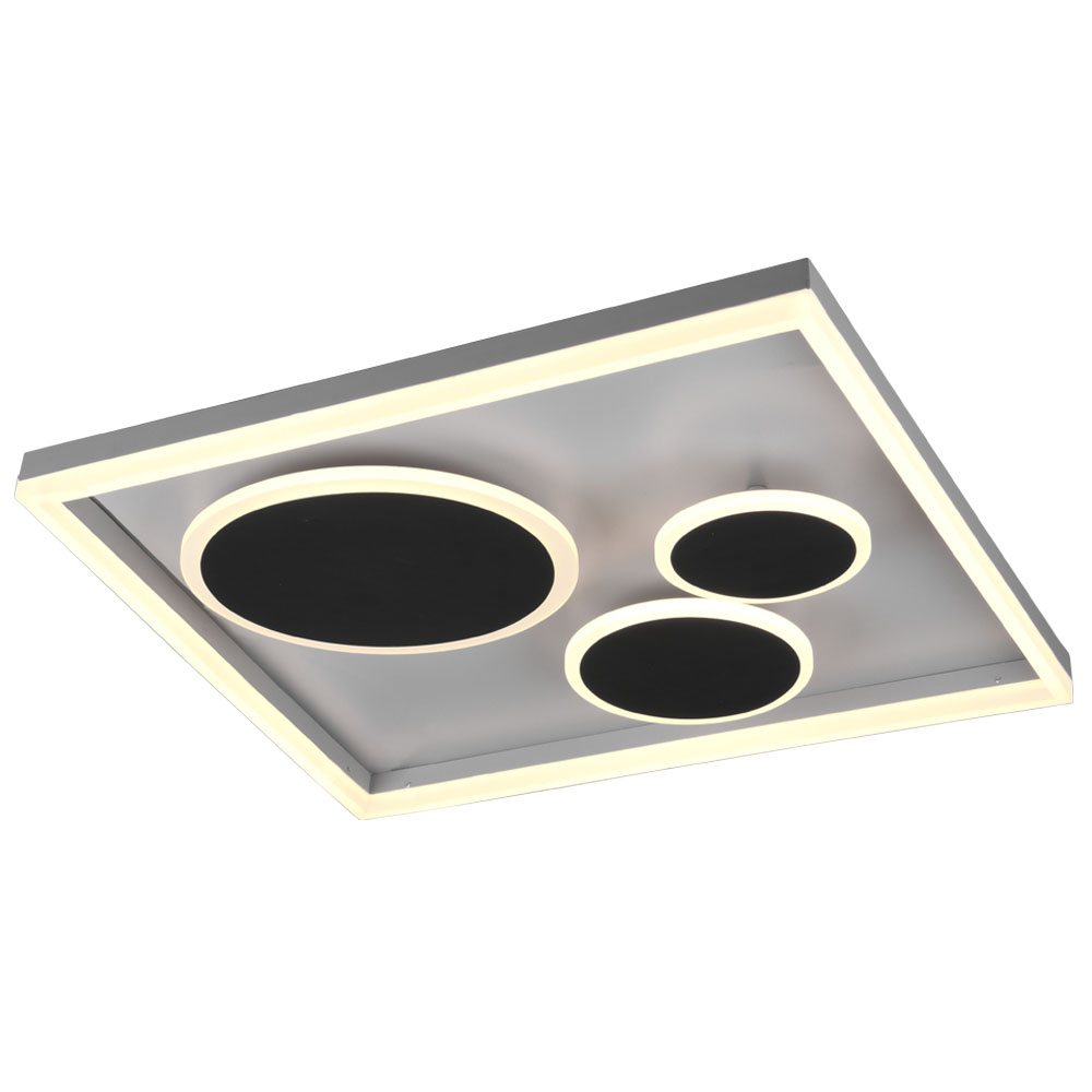 LED Decken Leuchte anthrazit CCT Beleuchtung Küchen Flur Design Lampe