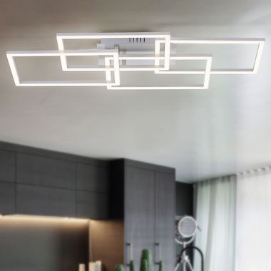 Plafonnier LED, ALU, dimmable, longueur 70 cm