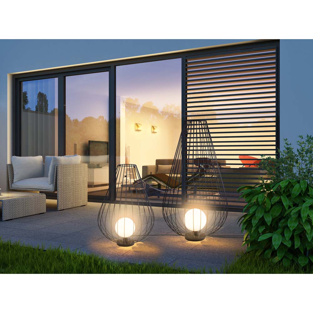 Tisch Lampe Leuchte DESIGN Beleuchtung Schwarz Wohn Schlaf Zimmer Diele