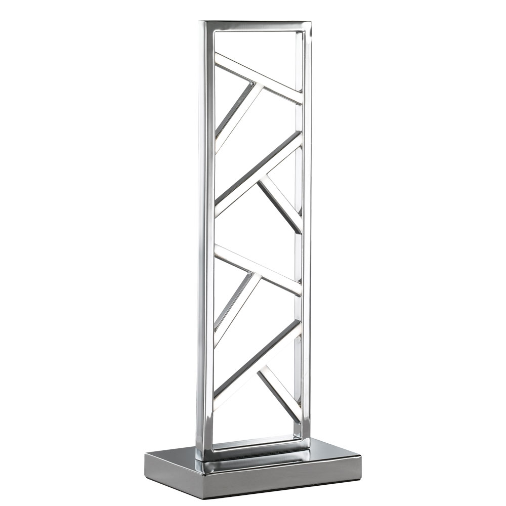 LED Nacht Tisch Leuchte silber Schlaf Zimmer Beleuchtung Lese Strahler