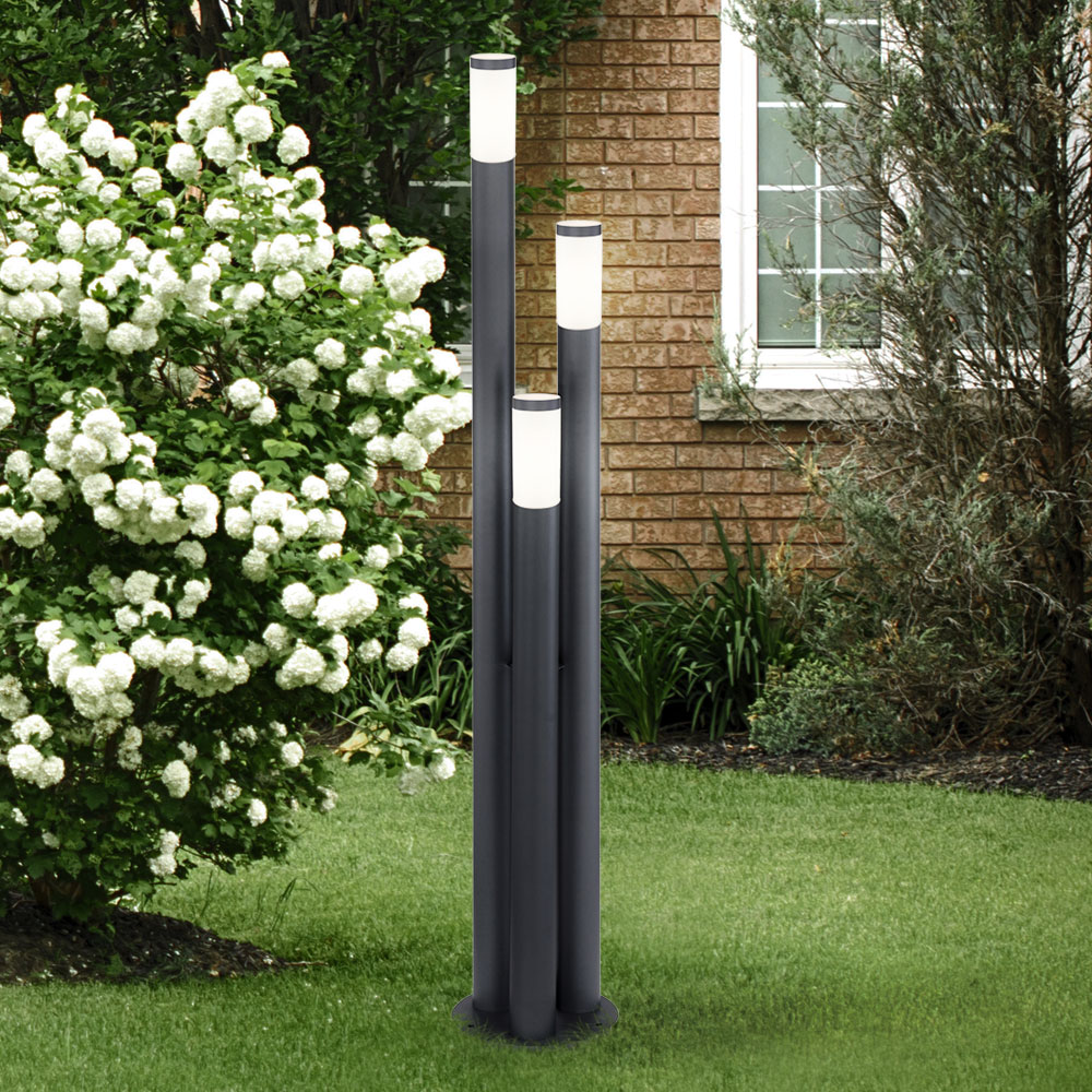 Colonne lumineuse pour extérieur 170 cm lampadaire de jardin