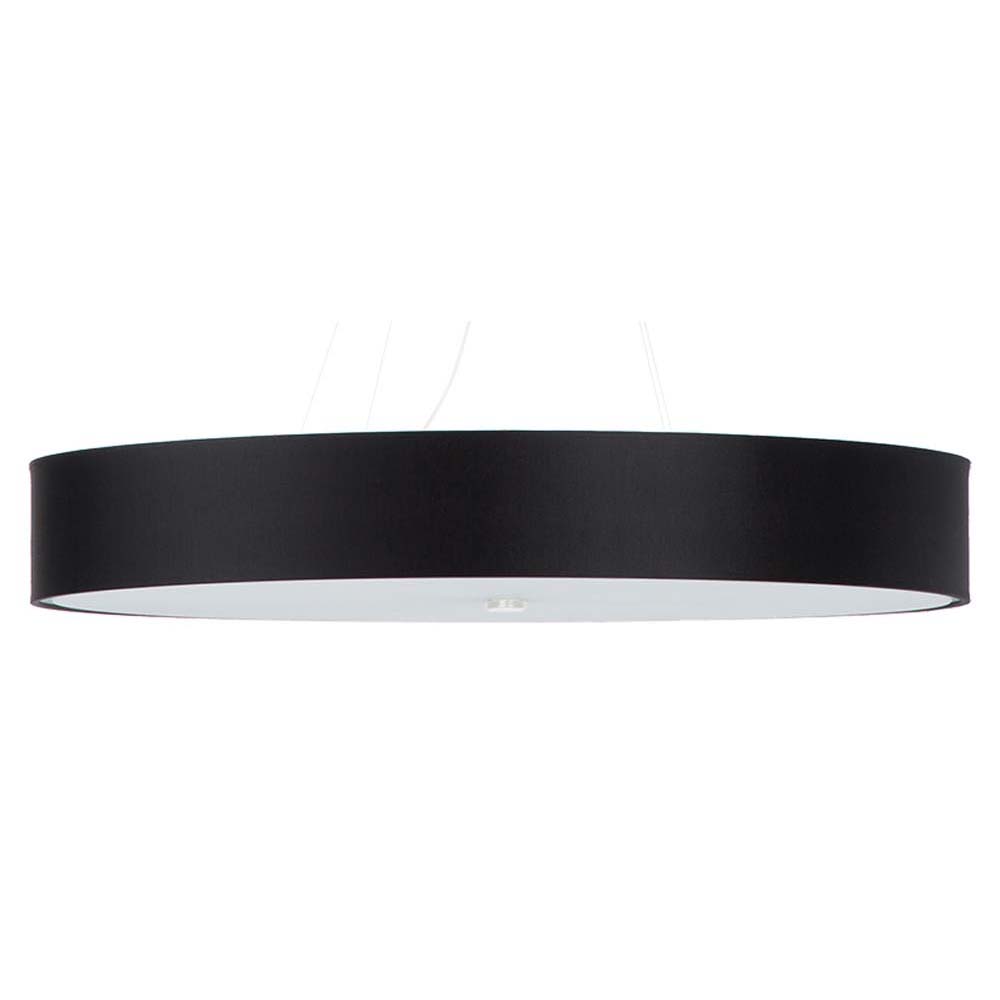 Pendant lamp ceiling lamp hanging lamp white black glass steel living