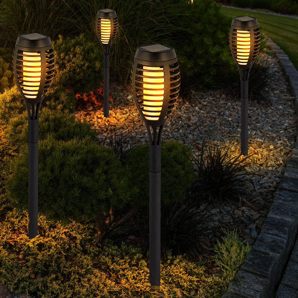 Solar flame torches hotsell