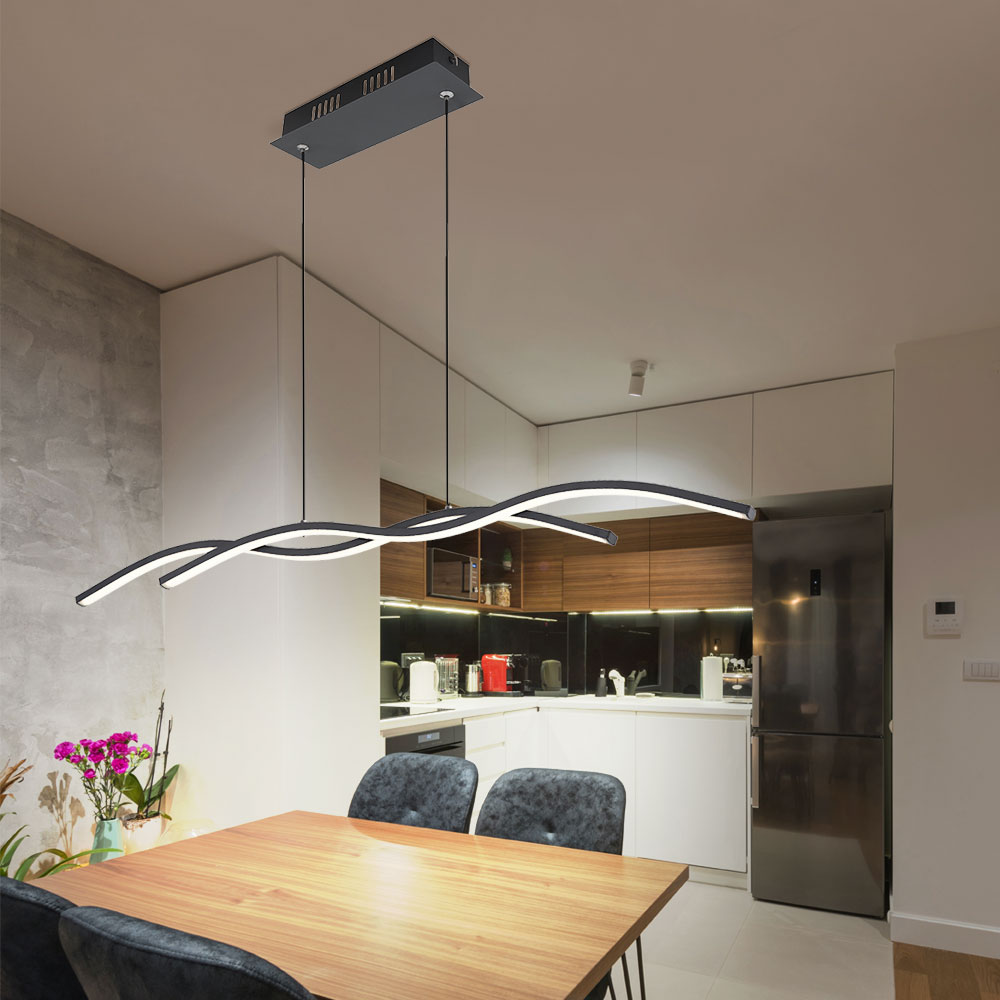 Lampadaire led Leuchten Direkt Wave Gris métallique Métal – Lampadaires led  chez Web-Luminaire