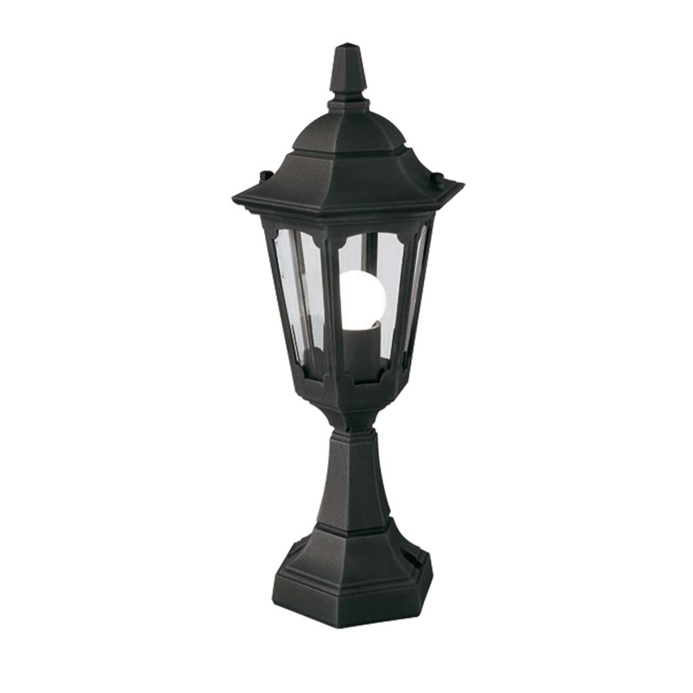 Outdoor light garden lamp pedestal light H 45 cm path light black