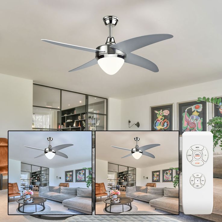 ceiling fan with timer remote