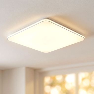 LED Deckenlampe, 5100 Lumen, 3 Stufen, warmweiß, L 53 cm