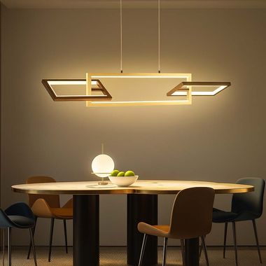 LED pendant lamp, dimmable 3 levels, L 101 cm, MURIEL