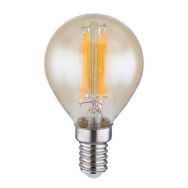 Lampadina LED, sfera, E14, 4 watt, 350 lumen, bianco caldo, PxH 4,5x7,8 cm