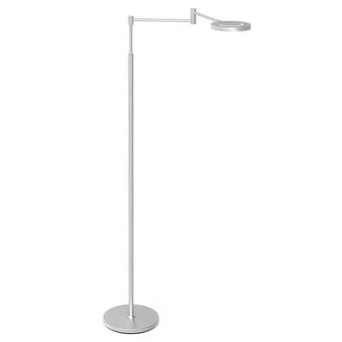 Lampadaire LED, acier, orientable, variateur tactile, H 106 cm