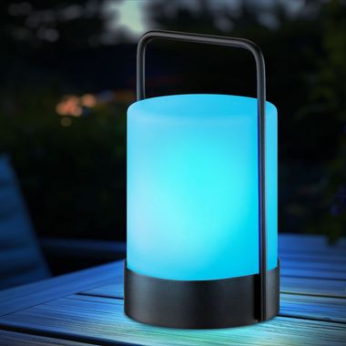 LED table lamp, solar light, outdoor, RGB remote control