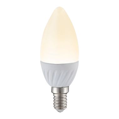 LED bulb, E14, 4.9 watts, 3000K, 470 lm, DxH 3.7x9.9 cm