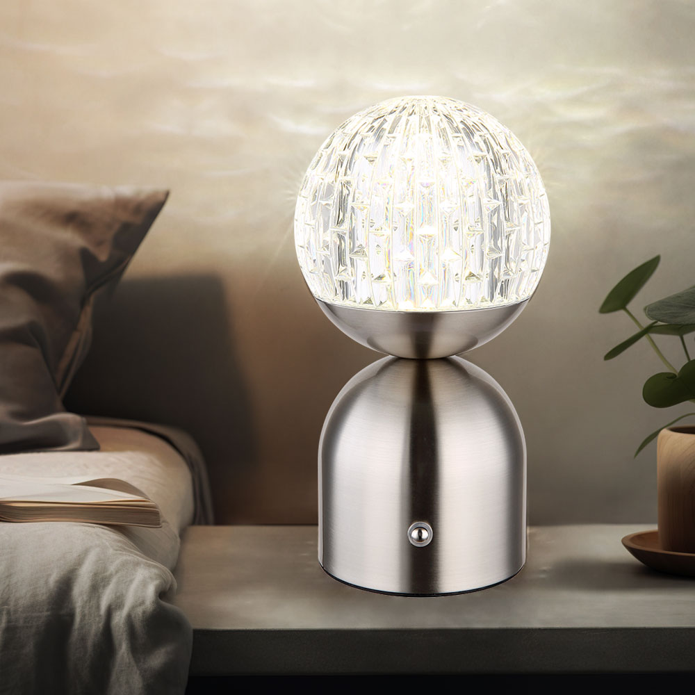 BRILO - Table Lamp - 7511011 - Incl. Variateur Tactile - 5W