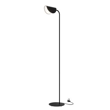 Lampadaire, métal, noir, H 140 cm