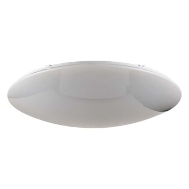 Lampa sufitowa LED biała, ściemniana, pilot, D 77 cm