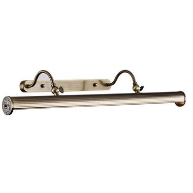 Wall lamp, corridor, metal bronze, E14 socket, W 71.3cm