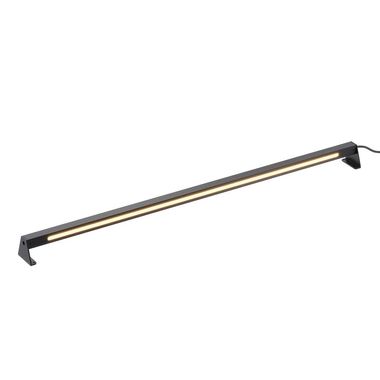 LED Bodenleuchte, Außenleuchte, Alu, Schwarz, IP65, L 100 cm