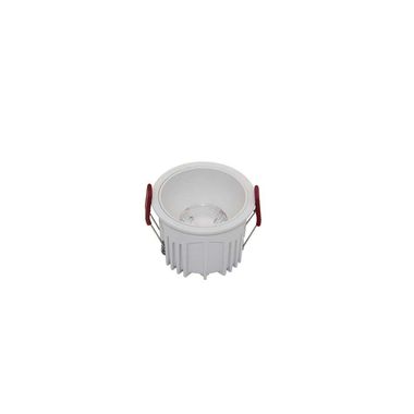 LED Einbauleuchte, ALU, Weiß, L 8,5 cm, Eckig