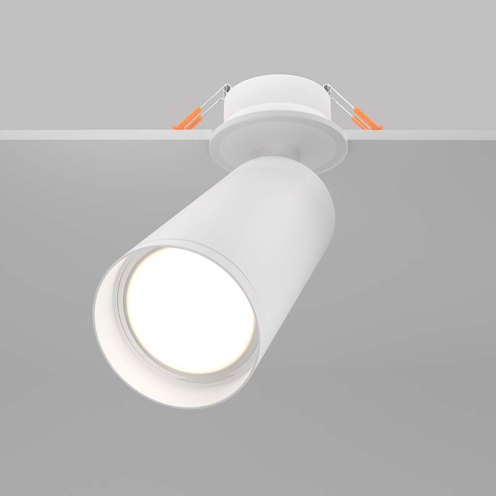 Plafonnier plafonnier spot salle de bain lampe lumineuse IP65 aluminium  blanc LxP 9x9 cm, ETC Shop: lampes, mobilier, technologie. Tout d'une  source.