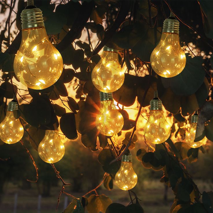 Ailan Solarlicht - Hängende Flammenlaterne | Wetterfest Mit USB-Ladung