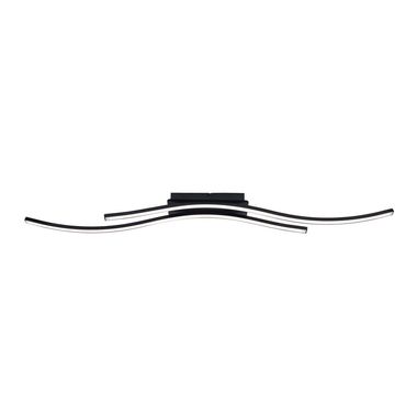 Lampa sufitowa LED, metal, czarny, L 96 cm