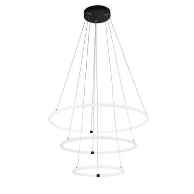 LED, Design, Pendelleuchte, Stahl, Höhenverstellbar, H 142cm