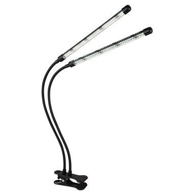 LED Klemmleuchte, Tischlampe, Pflanzenwachstumslampe, H 35 cm