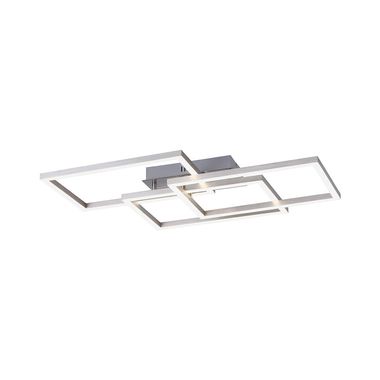 Plafonnier Smart RGB LED, intensité lumineuse variable, télécommande, H 10,5 cm