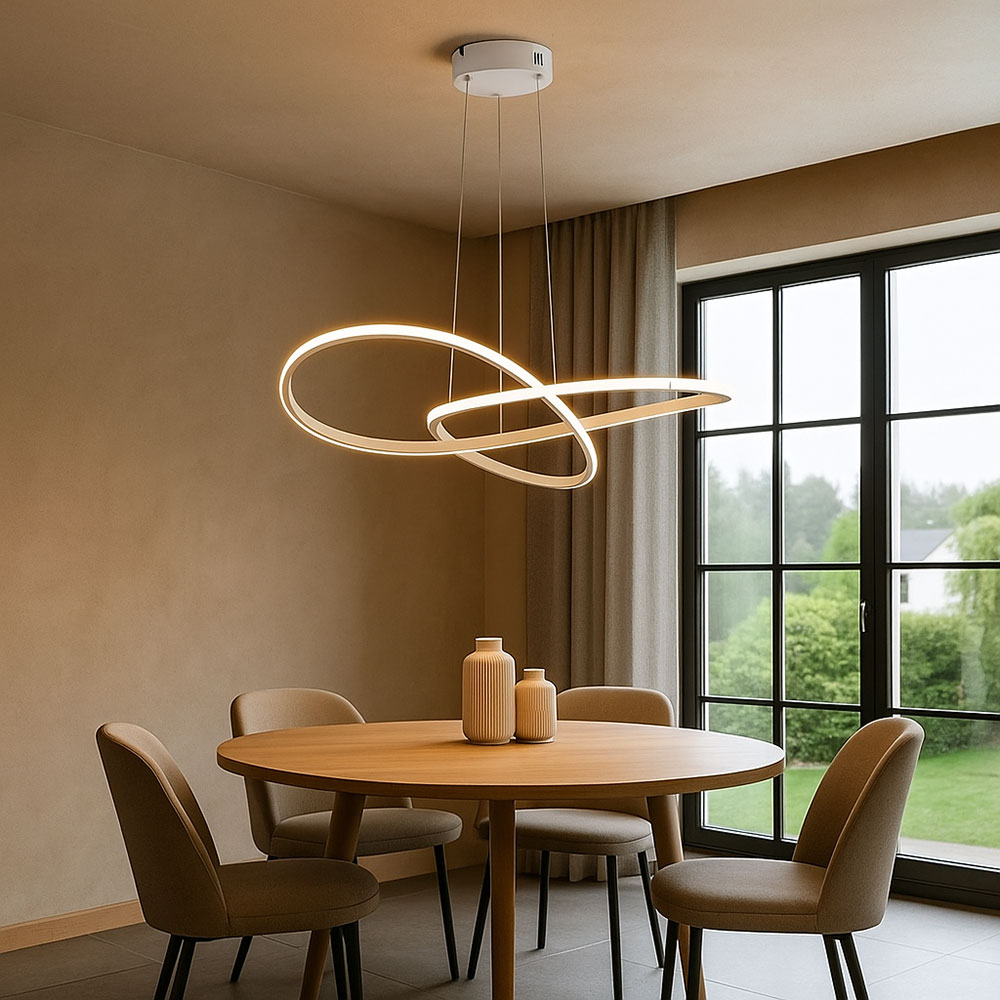 HOMEMANIA Lampe de plafond Rocky - Pour la salle de séjour- Plafonnier