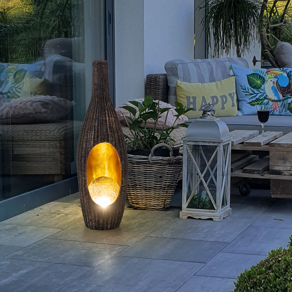 Lampe Solaire Jardin Boule Au Meilleur Prix | Leroy Merlin