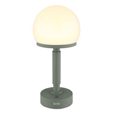 LED tafellamp, touchdimmer, groen
