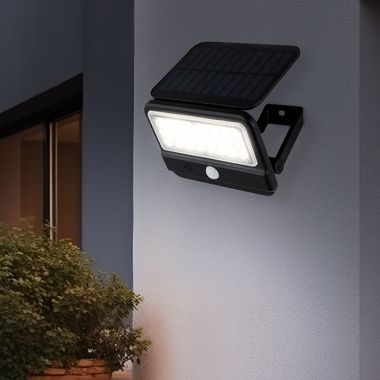 Applique murale solaire LED mobile, détecteur de mouvement, H 10,4 cm